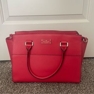 Red Kate Spade Purse with Tags